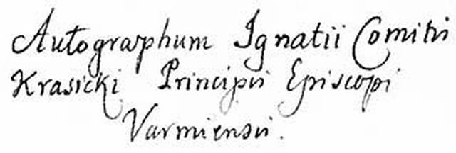 Plik:Krasicki-autograf.jpg