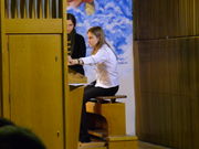 Justyna Pastor /ZSM Siedlce/, Olsztyn 24-25.03.2007 Źródło: archiwum Iwony Pietkiewicz