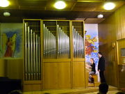 Emilia Grzywińska i naucz. Szymon Holtz /ZSM Łódź/, Olsztyn 24-25.03.2007 Źródło: archiwum Iwony Pietkiewicz