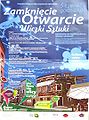 Plakat zapowiadający Manifest "Miastotwórcy". Źródło: Archiwum Andrzeja Cieślaka