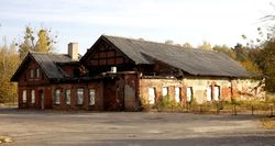 Tartak Raphaelsohnów w 2010 roku, przed rewitalizacją Źródło: Archiwum MOK Olsztyn