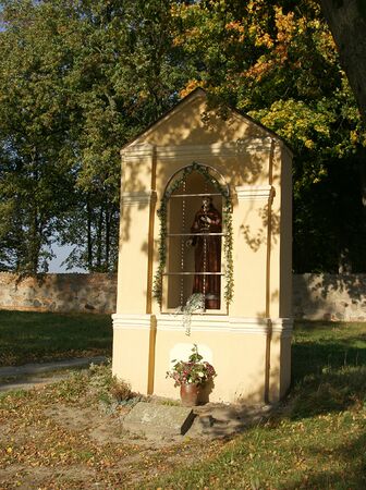 Kapliczka w Stoczku Klasztornym. Fot. Stanisław Kuprjaniuk