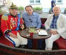 Andrzej Cieślak z Henrykiem Leśniowskim i Janem Kochanowskim z Przylesia, Stare Miasto, 7 września 2014 r.