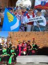Andrzej Cieślak podczas Olsztyńskich Dni Folkloru, 19 lipca 2016 r.
