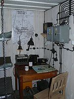 Wnętrze odrestaurowanego schronu Regelbau 502