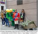 Z wolontariuszkami ze szkół Cosinus, 5 września 2015 r.