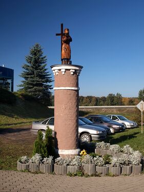 Figura Chrystusa w Barczewie. Fot. Stanisław Kuprjaniuk