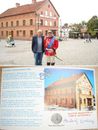 Andrzej Cieślak z Konradem Lenkiewiczem - radnym, dziennikarzem, krytykiem filmowym, byłym prezesem Dyskusyjnego Klubu Filmowego "ZA". Poniżej wiersz "Zjazd Absolwentów" wydany przez Andrzeja Cieślaka i poświęcony obiektom i ludziom zasłużonym dla Warmii.