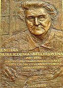 Tablica pamiątkowa w WBP w Olsztynie Źródło: Archiwum Andrzeja Cieślaka