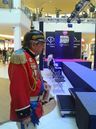 Andrzej Cieślak obserwuje casting w C.H. Aura, 1 października 2016 r.