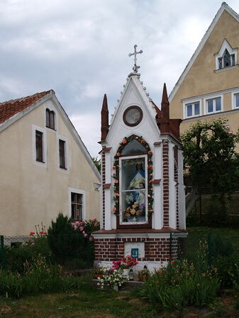 Kapliczka we Franknowie. Fot. Stanisław Kuprjaniuk