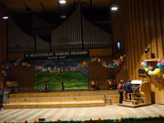 Łukasz Rajewski i prof. Elżbieta Karolak /POSM Poznań/, Olsztyn 24-25.03.2007 Źródło: archiwum Iwony Pietkiewicz